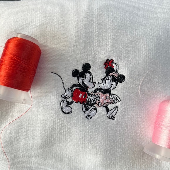 EMBROIDER - VINTAGE MINNIE & MICKEY MOUSE - Picture 3 of 6